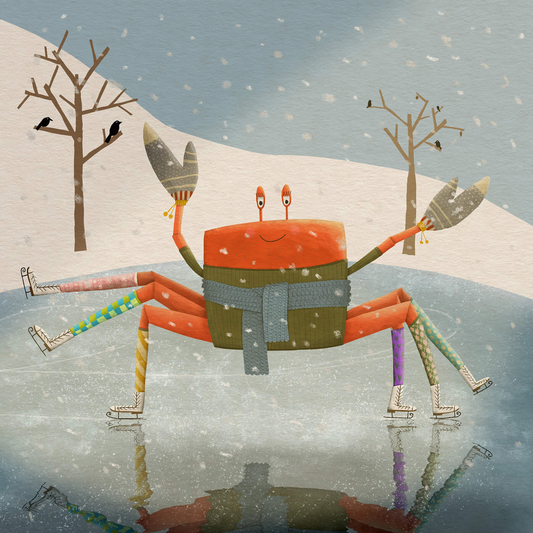 Eislauf Krabbe Kopie 2