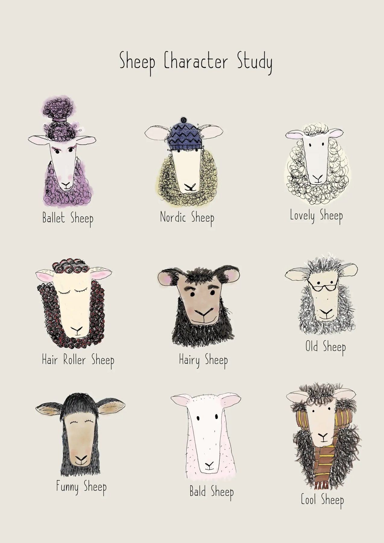 Sheep-Character-Study